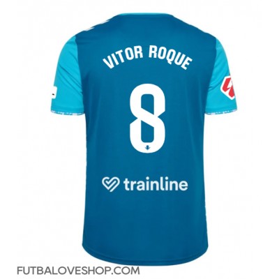 Dres Real Betis Vitor Roque #8 Tretina 2024-25 Krátky Rukáv Dres Real Betis Vitor Roque #8 Tretina 2024-25 Krátky Rukáv